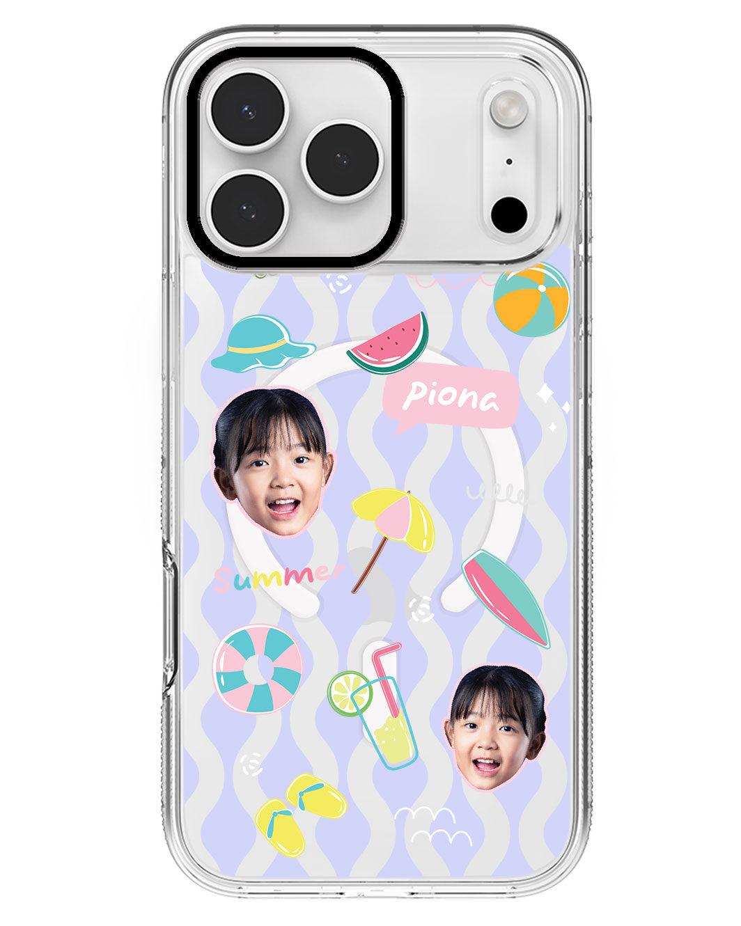 iPhone Rearguard MagSwap - Face Grid Summer
