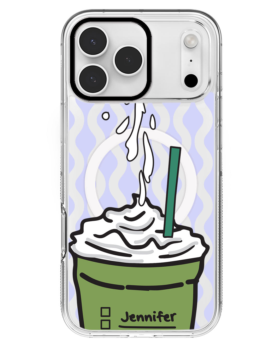 iPhone Rearguard MagSwap - Matcha Frappe