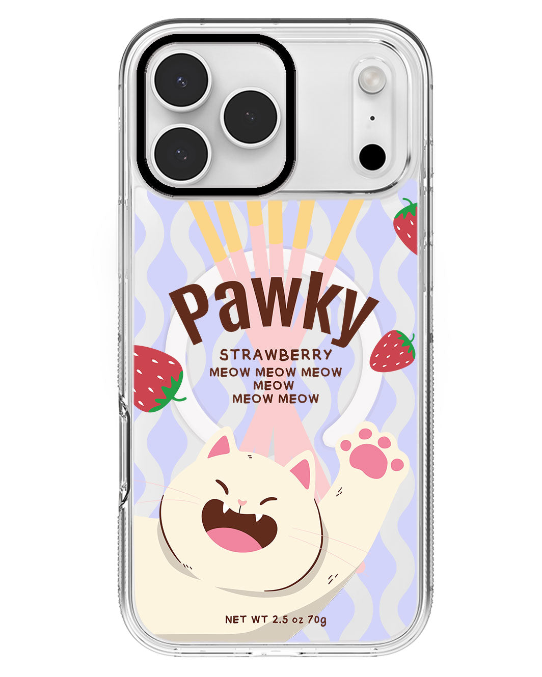 iPhone Rearguard MagSwap - Pawky Cat
