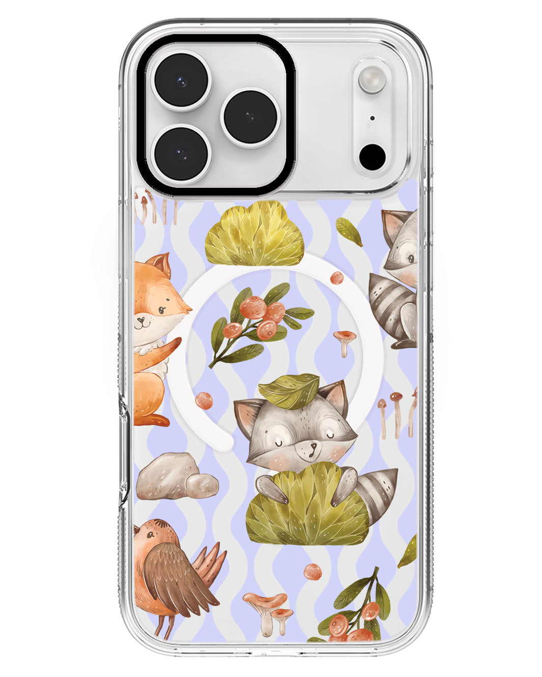 iPhone Rearguard MagSwap - Racoon and Friends
