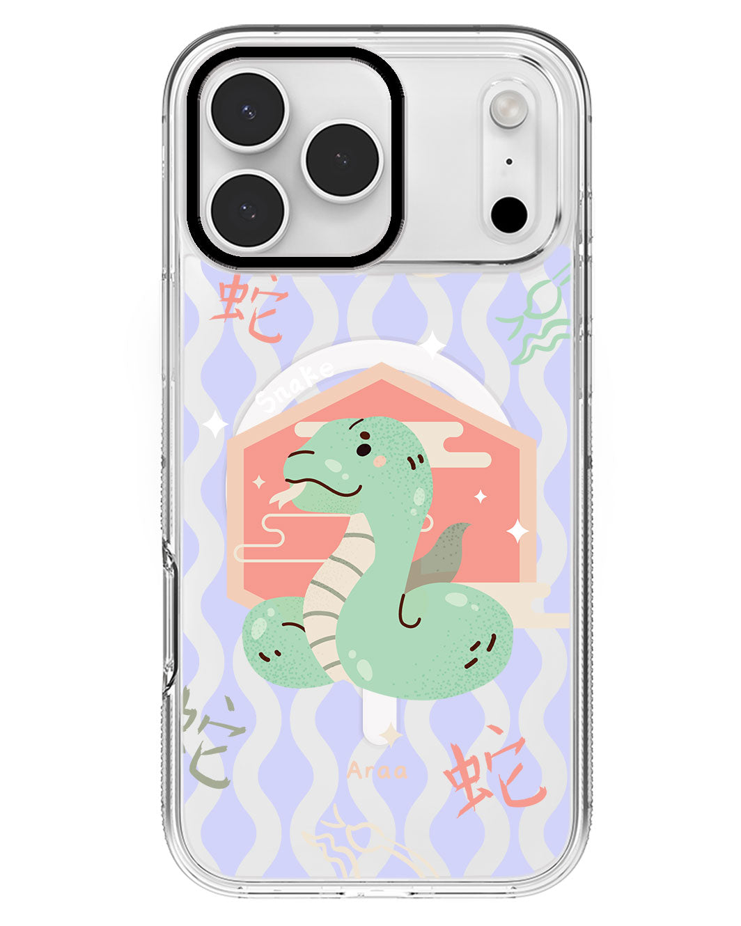 iPhone Rearguard MagSwap - Snake (Chinese Zodiac / Shio)