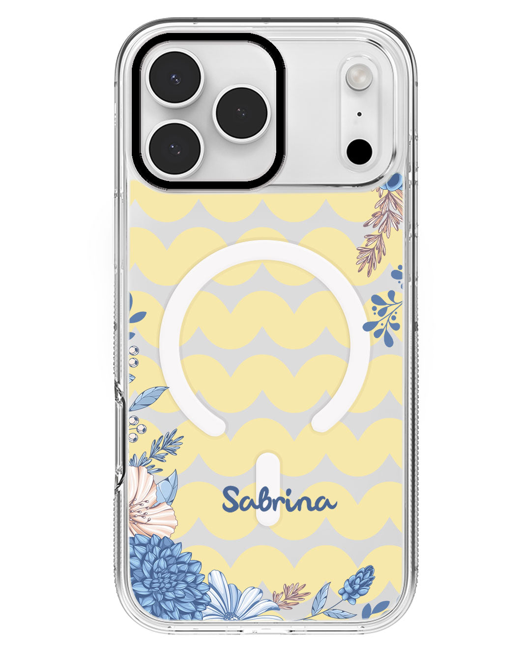 iPhone Rearguard MagSwap - Blue Florals