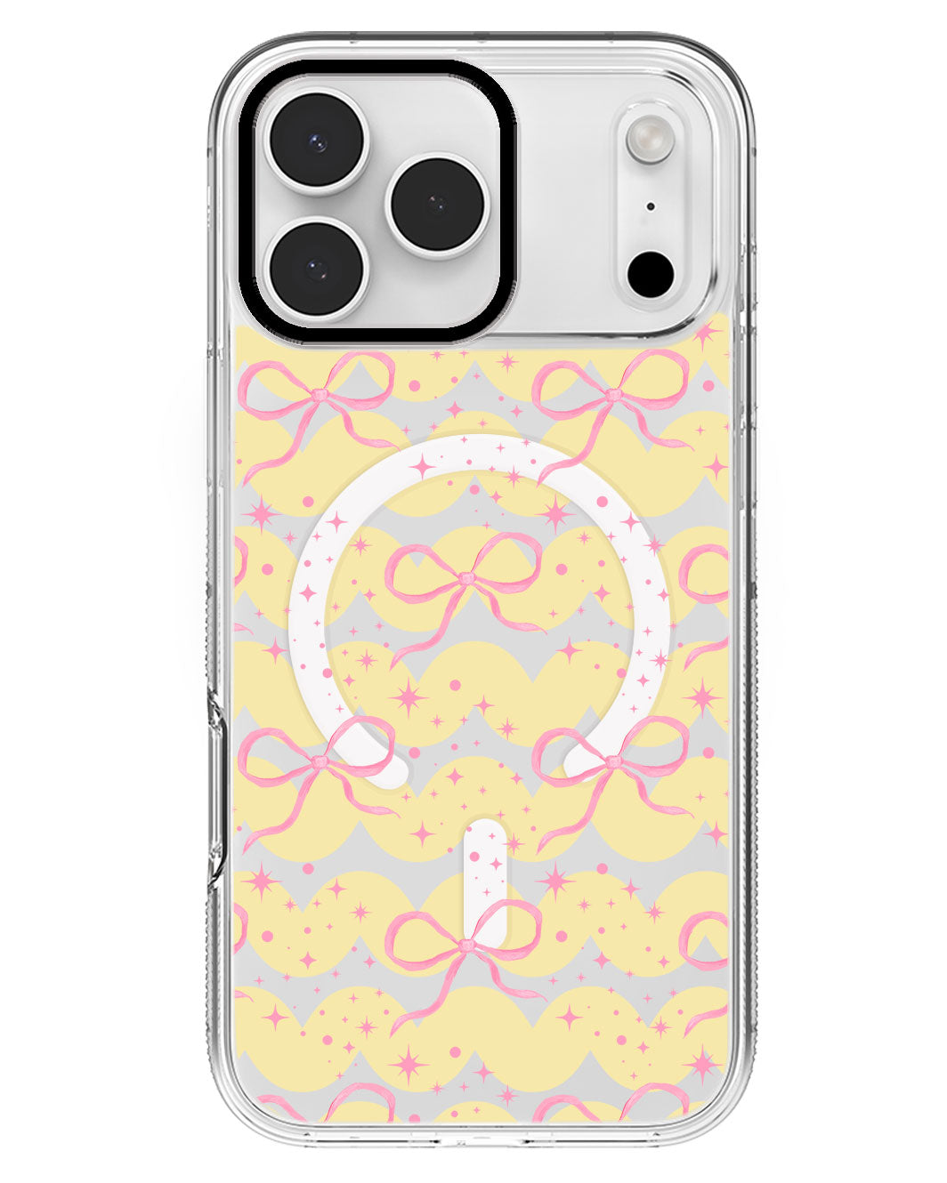 iPhone Rearguard MagSwap - Coquette Glittery Bow