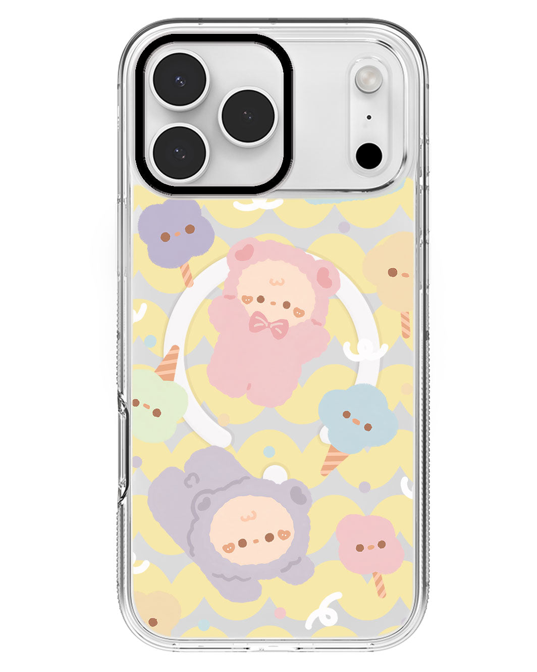 iPhone Rearguard MagSwap - Cotton Teddy