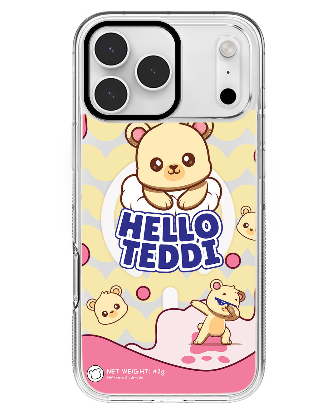 iPhone Rearguard MagSwap - Hello Teddy 2.0