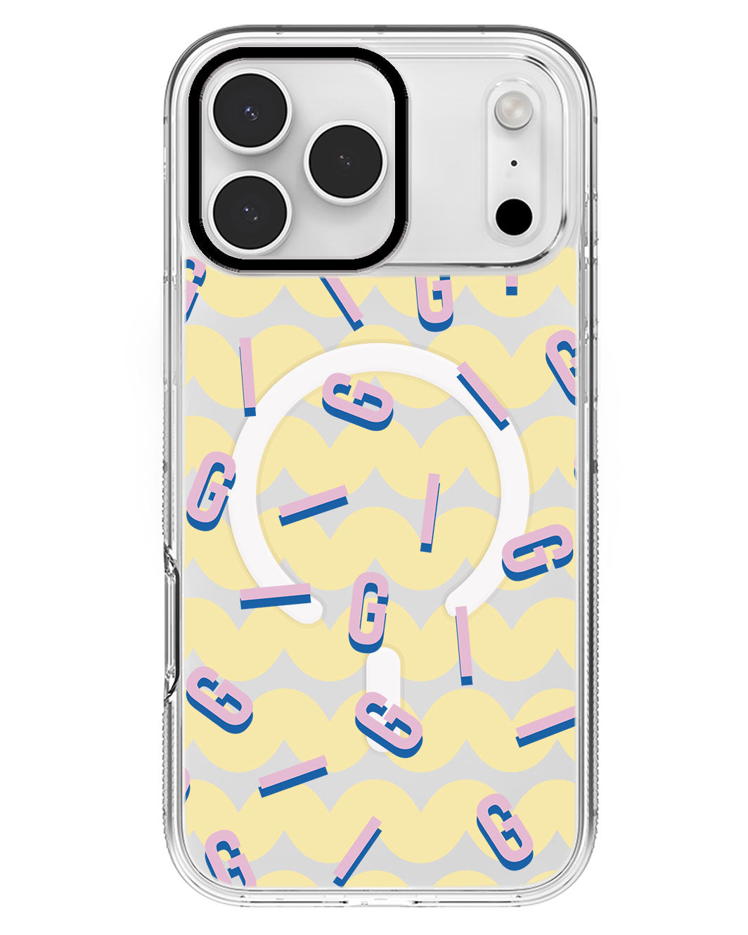 iPhone Rearguard MagSwap - CUSTOM MONOGRAM 1.0 Cotton Candy