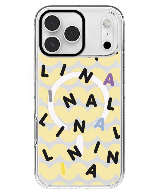 iPhone Rearguard MagSwap - CUSTOM MONOGRAM 2.0 Black