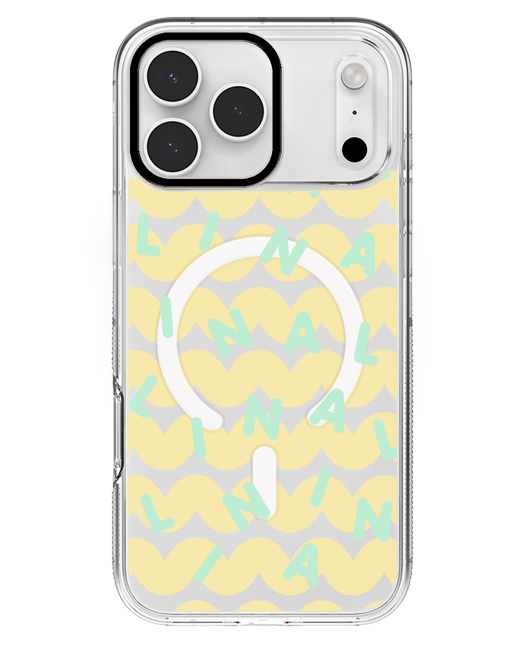 iPhone Rearguard MagSwap - CUSTOM MONOGRAM 2.0 Tosca