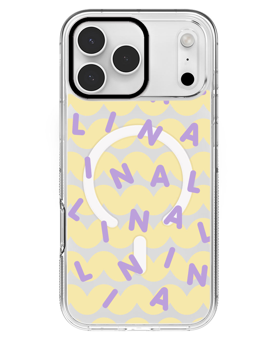 iPhone Rearguard MagSwap - CUSTOM MONOGRAM 2.0 Lilac