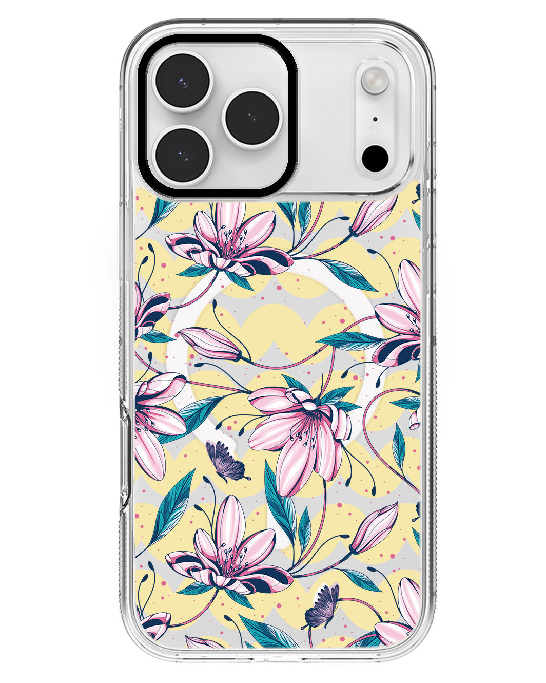 iPhone Rearguard MagSwap - Pink Tulip