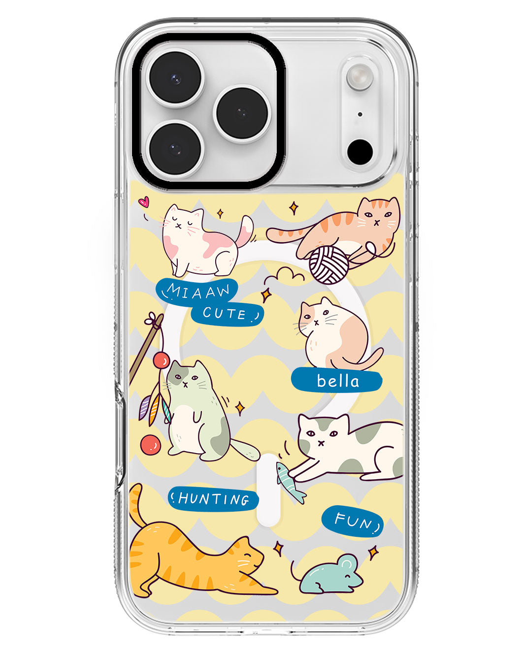 iPhone Rearguard MagSwap - Playful Cat 2.0