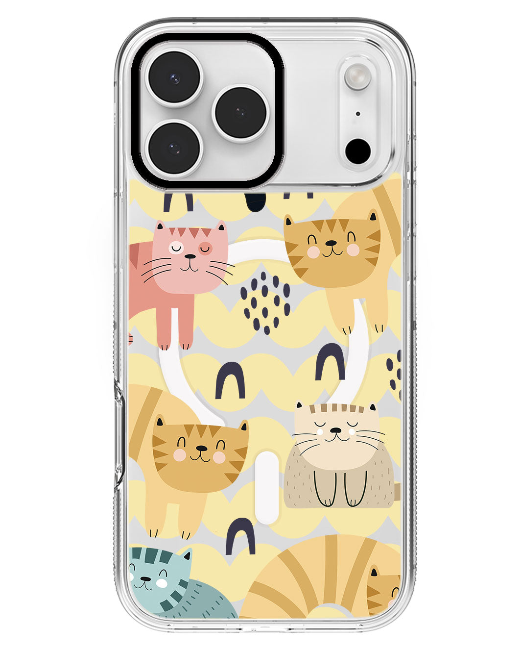 iPhone Rearguard MagSwap - Rainbow Meow