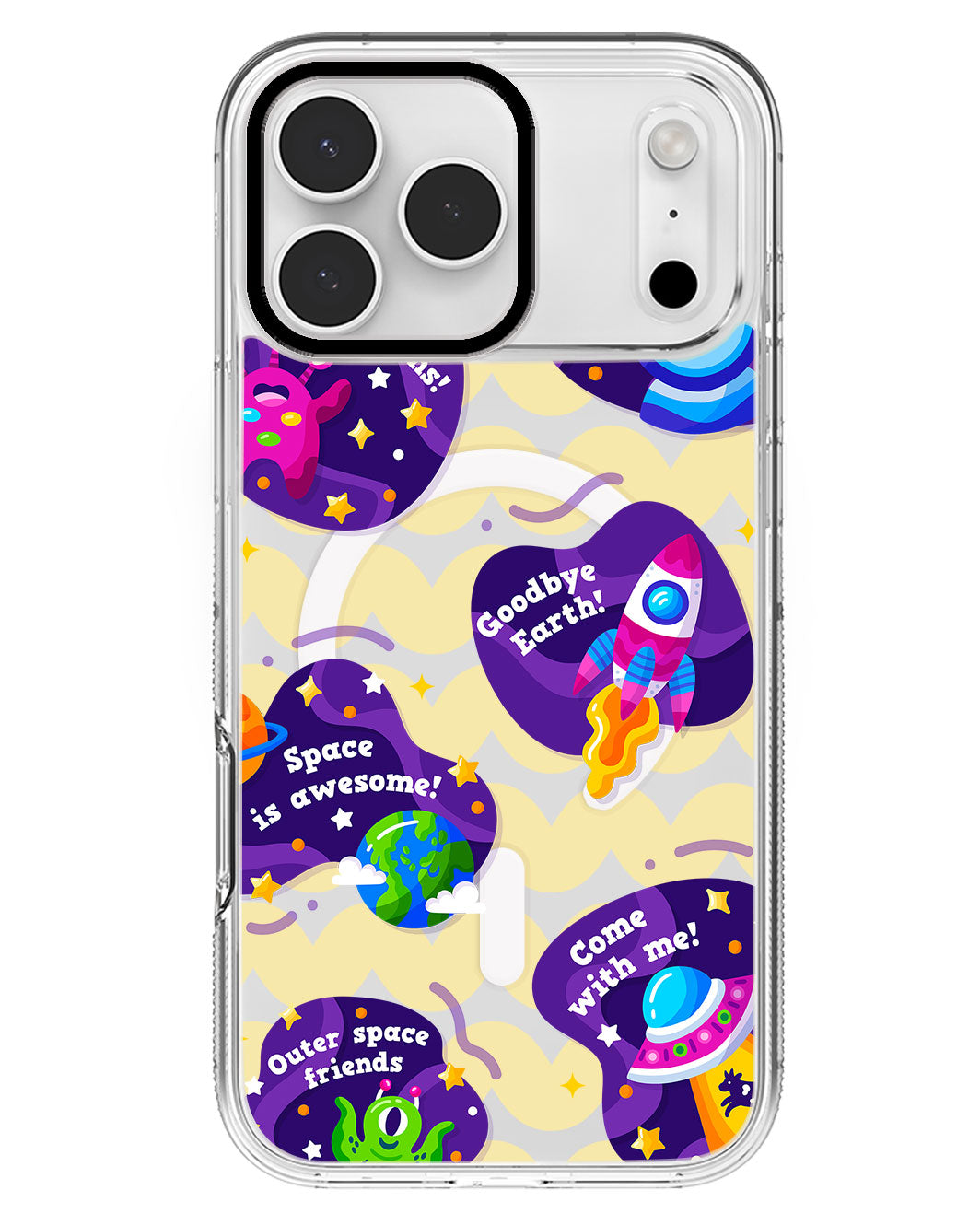 iPhone Rearguard MagSwap - Space Traveller