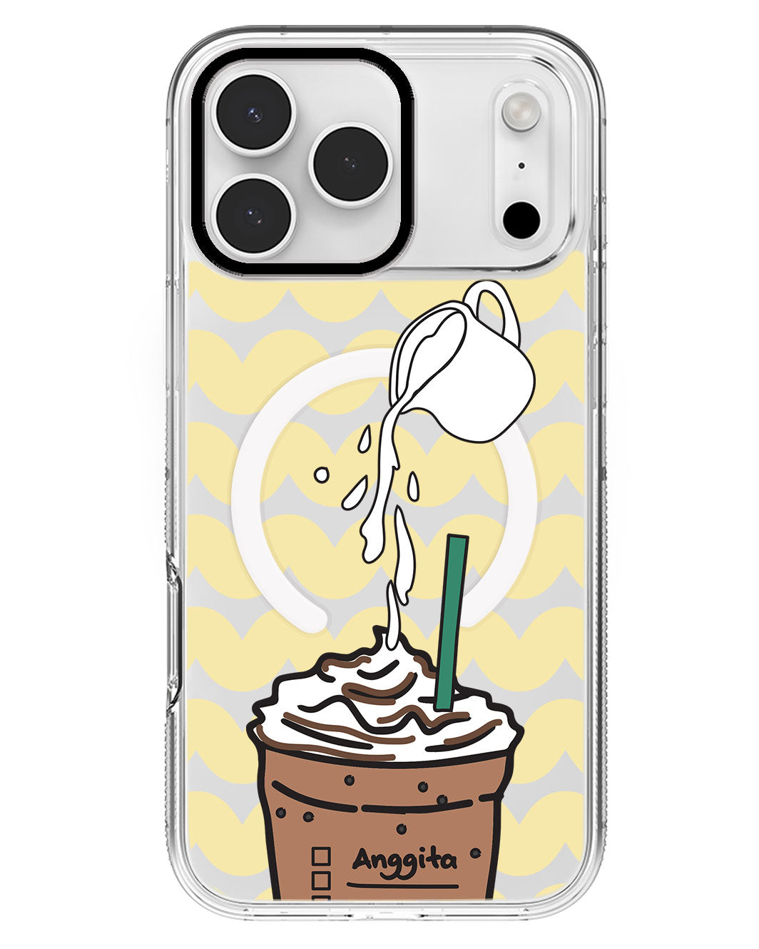 iPhone Rearguard MagSwap - Coffee Frappe