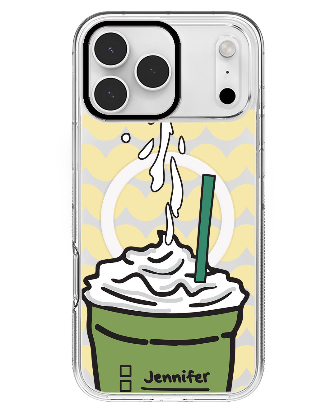 iPhone Rearguard MagSwap - Matcha Frappe