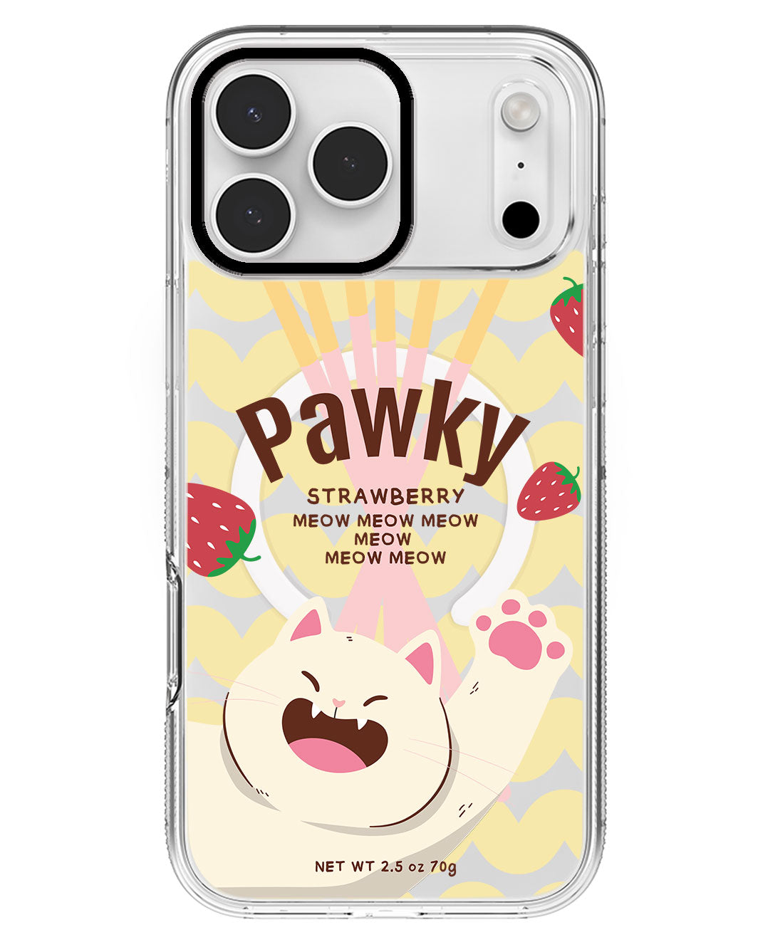 iPhone Rearguard MagSwap - Pawky Cat