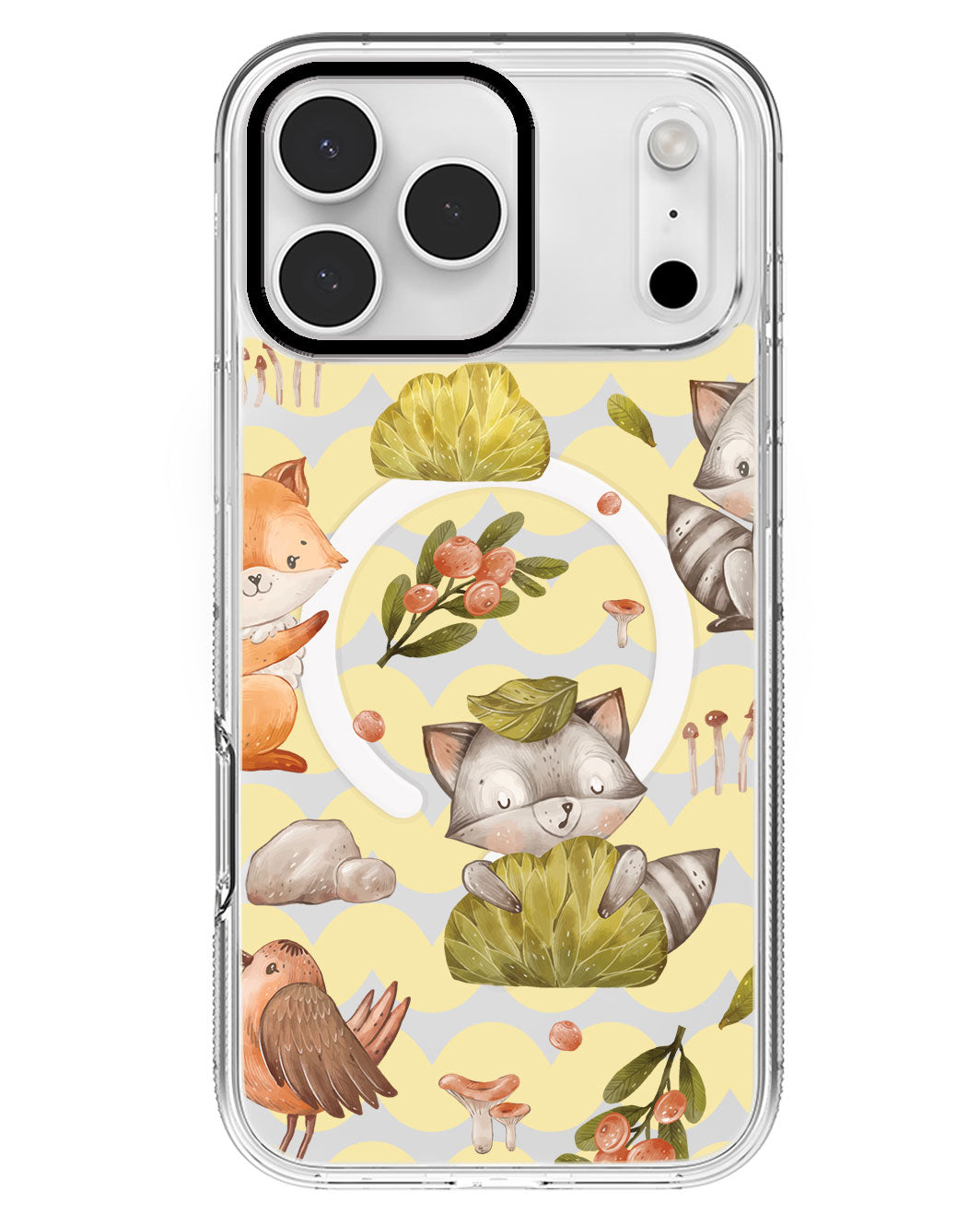 iPhone Rearguard MagSwap - Racoon and Friends