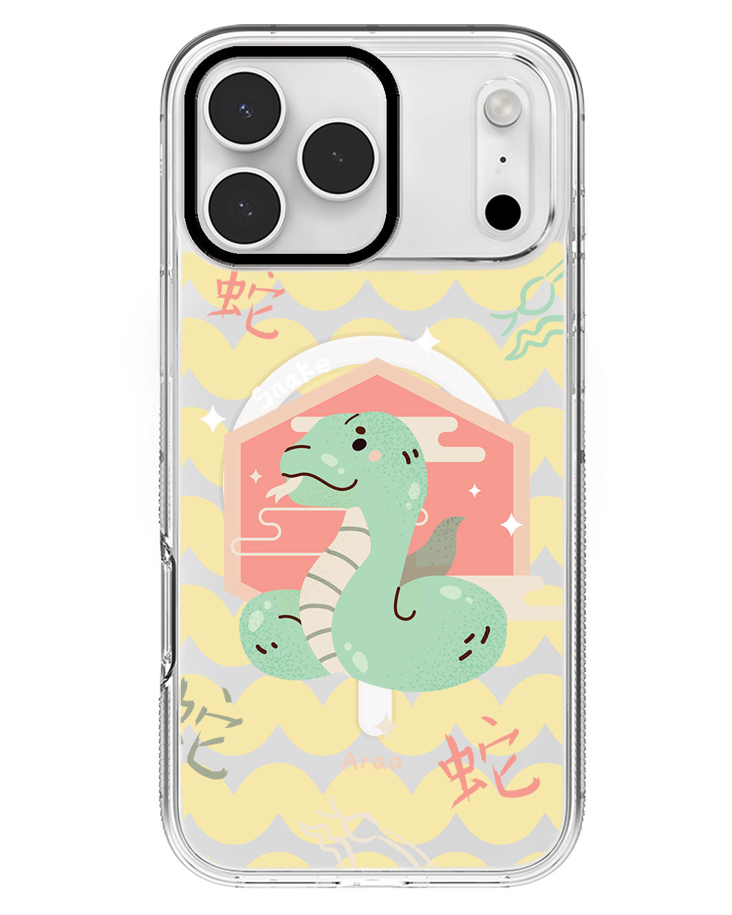 iPhone Rearguard MagSwap - Snake (Chinese Zodiac / Shio)