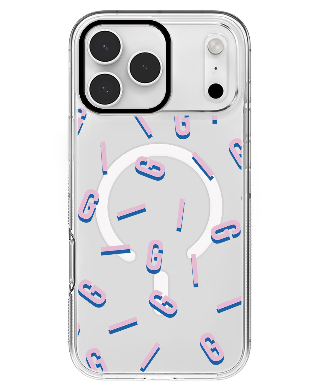 iPhone Rearguard MagSwap - CUSTOM MONOGRAM 1.0 Cotton Candy