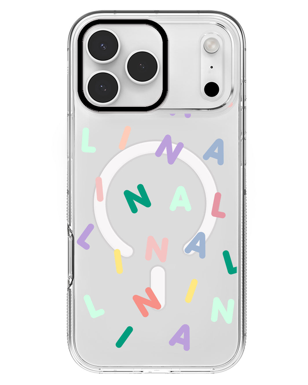 iPhone Rearguard MagSwap - CUSTOM MONOGRAM 2.0 Rainbow