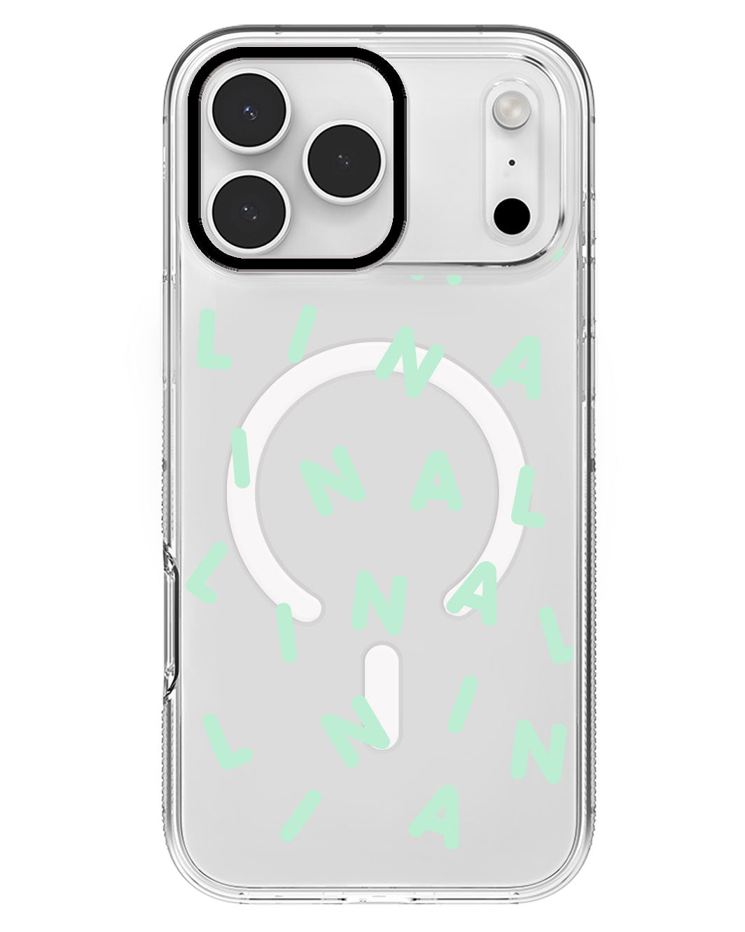 iPhone Rearguard MagSwap - CUSTOM MONOGRAM 2.0 Tosca