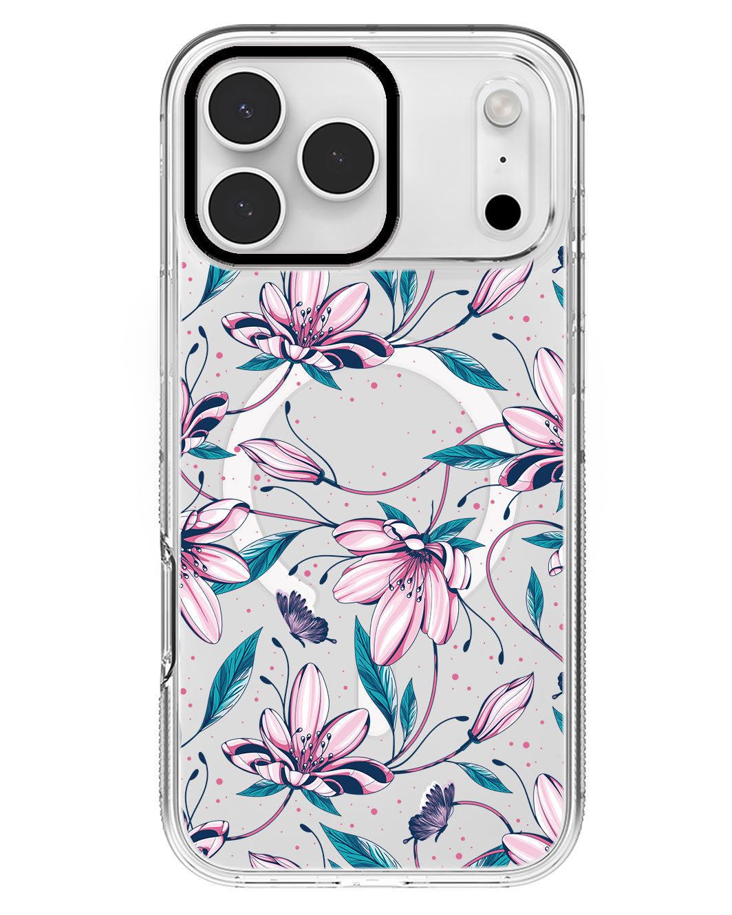 iPhone Rearguard MagSwap - Pink Tulip