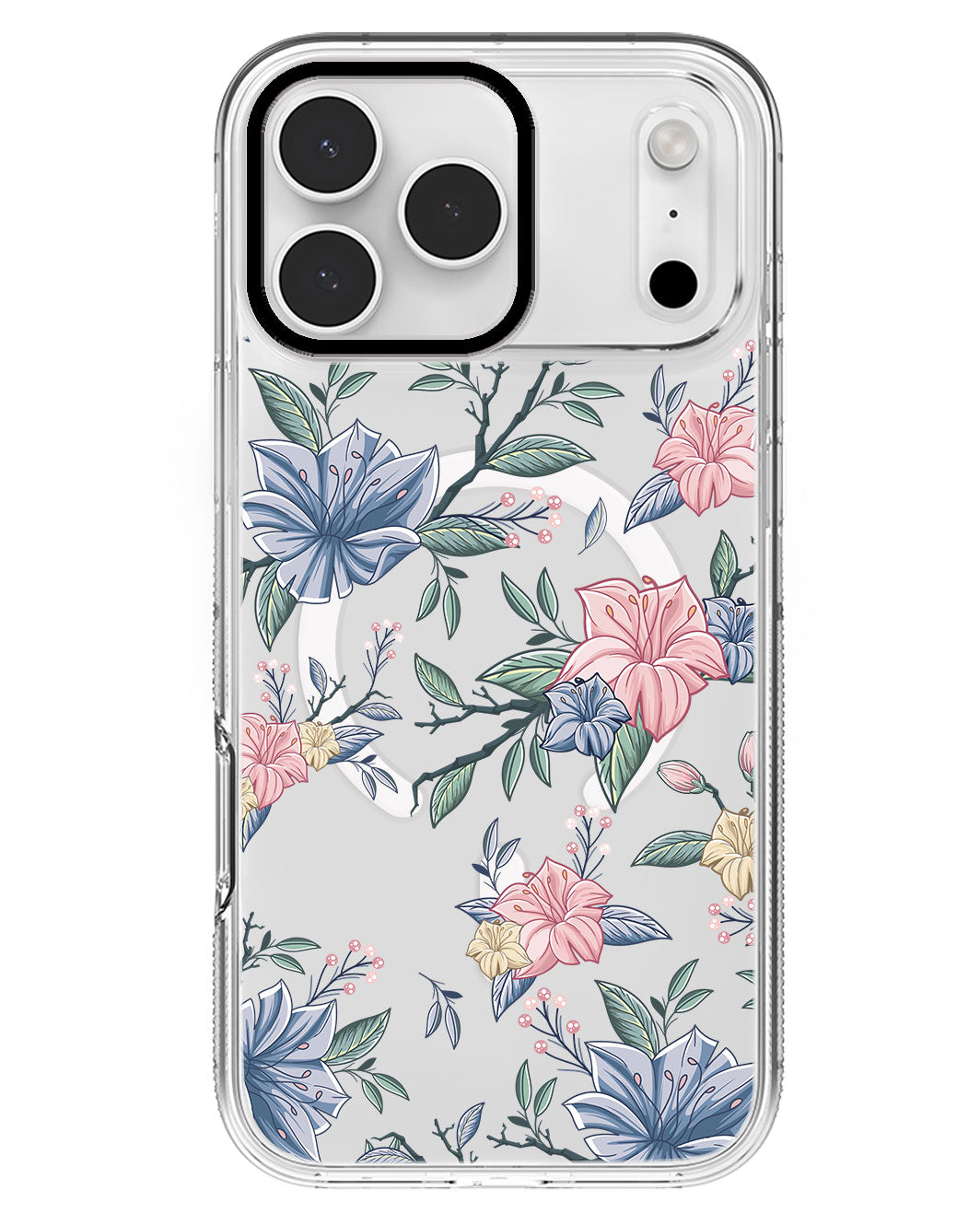 iPhone Rearguard MagSwap - Pink & Blue Floral