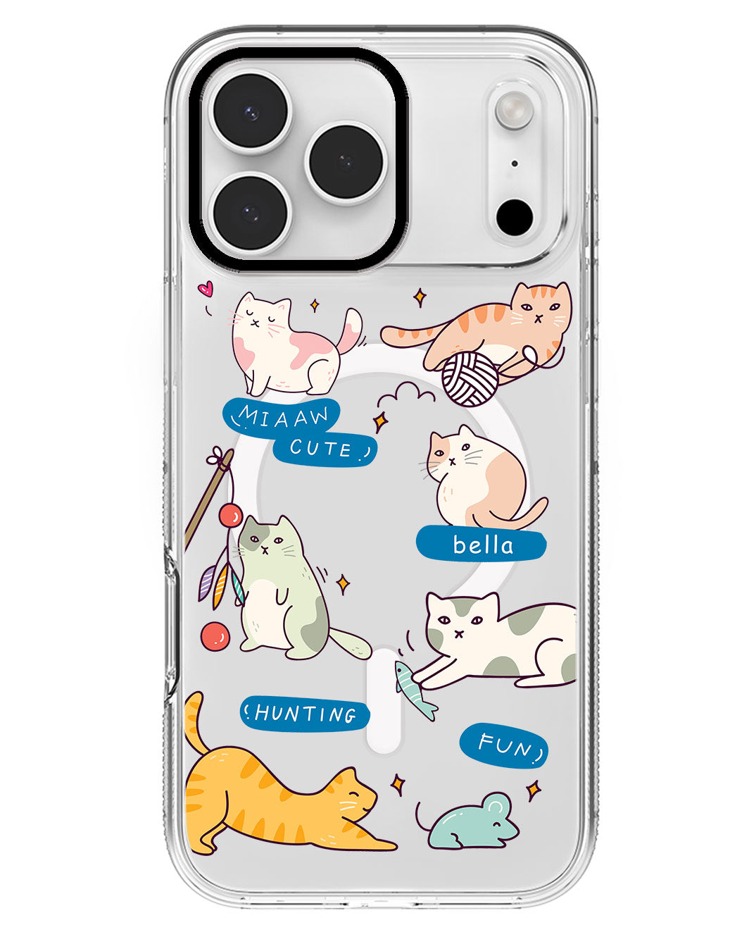 iPhone Rearguard MagSwap - Playful Cat 2.0