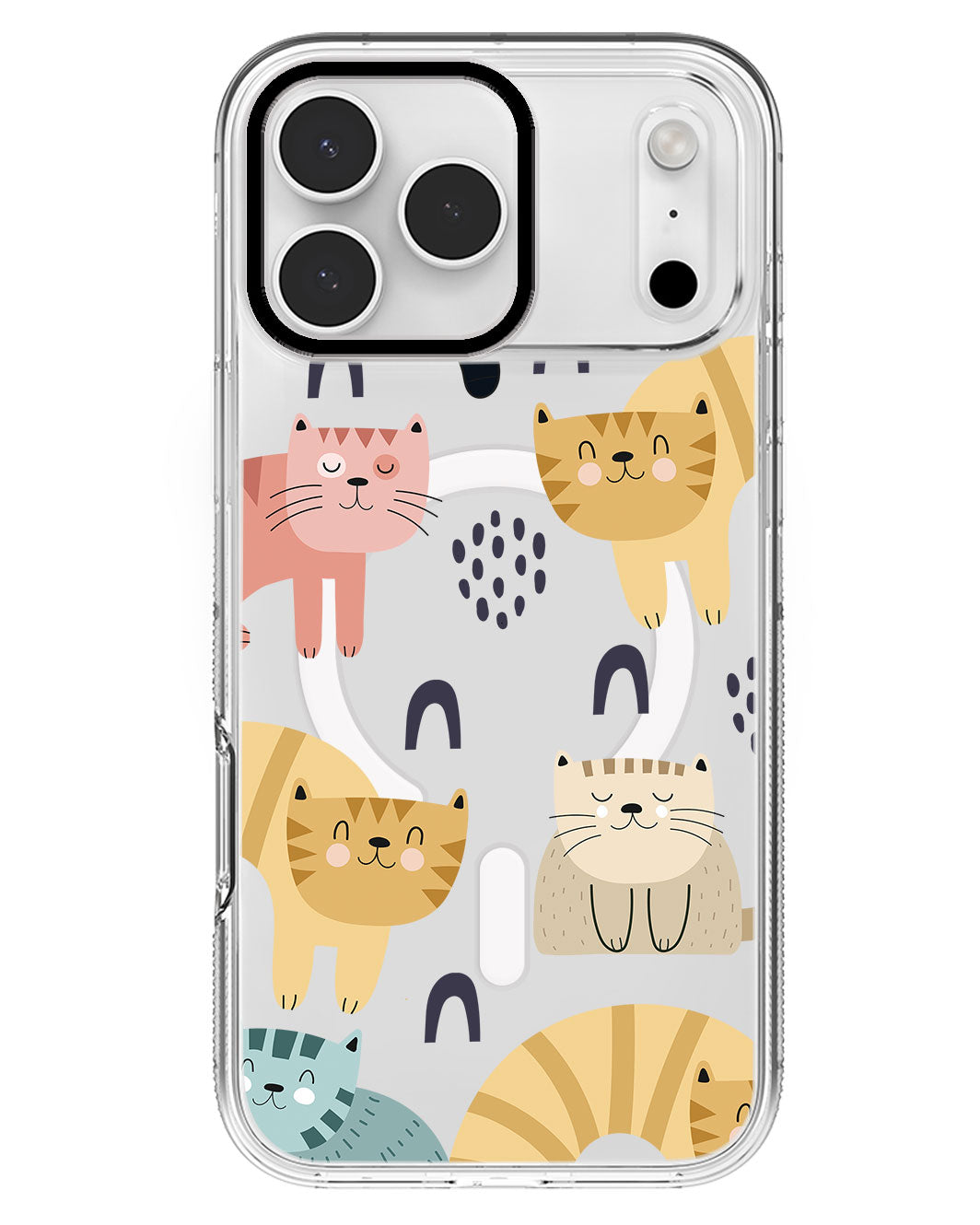 iPhone Rearguard MagSwap - Rainbow Meow