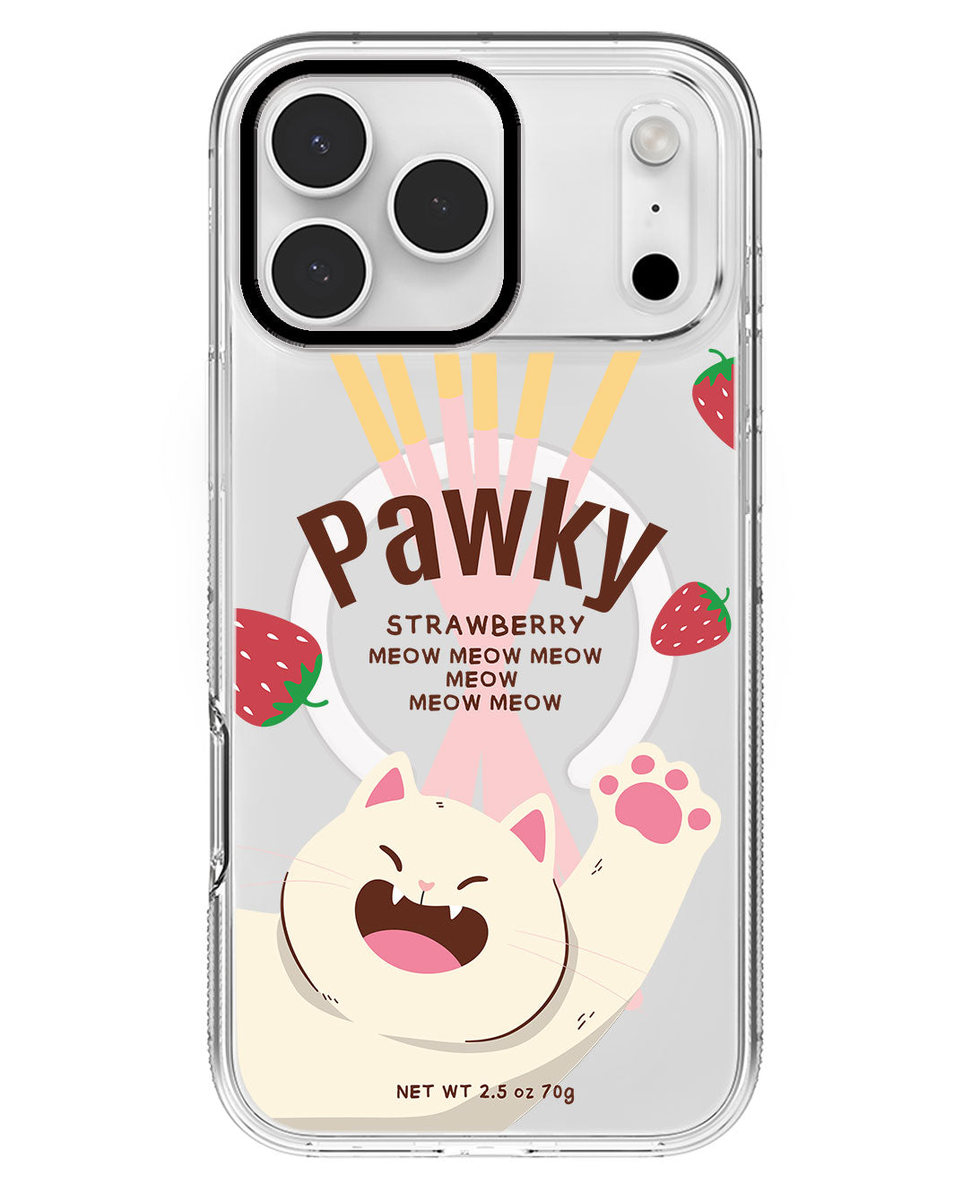 iPhone Rearguard MagSwap - Pawky Cat