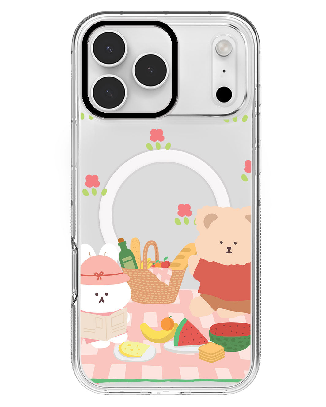 iPhone Rearguard MagSwap - Picnic Bear Pink