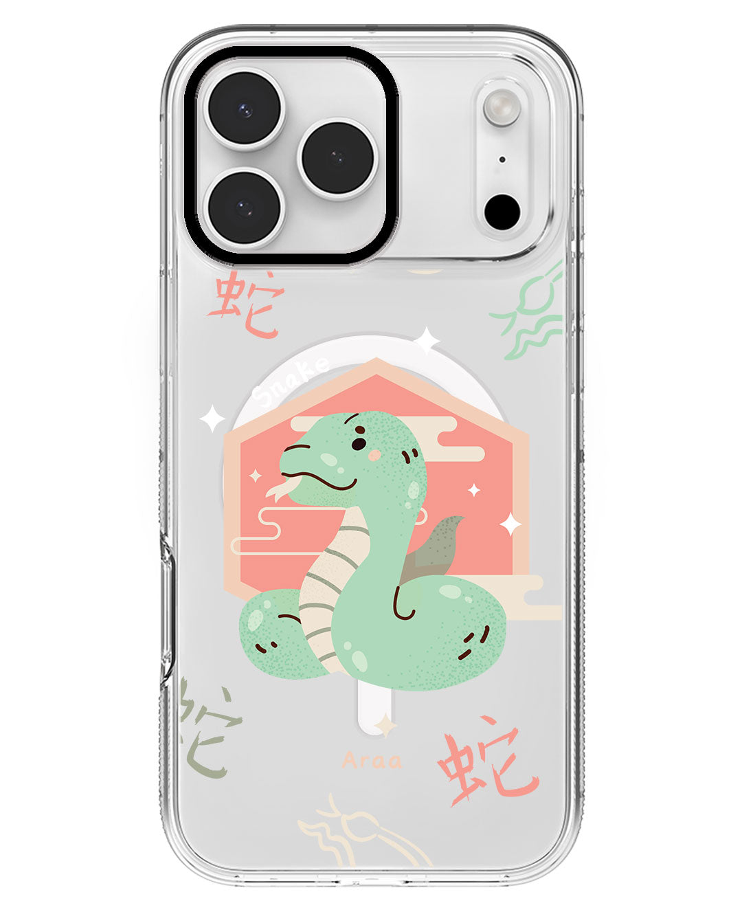 iPhone Rearguard MagSwap - Snake (Chinese Zodiac / Shio)