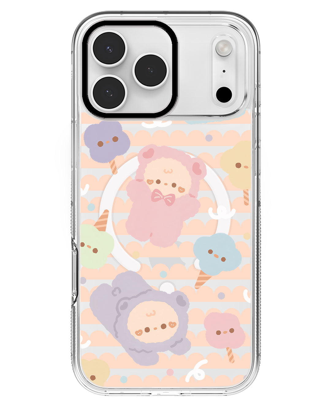 iPhone Rearguard MagSwap - Cotton Teddy