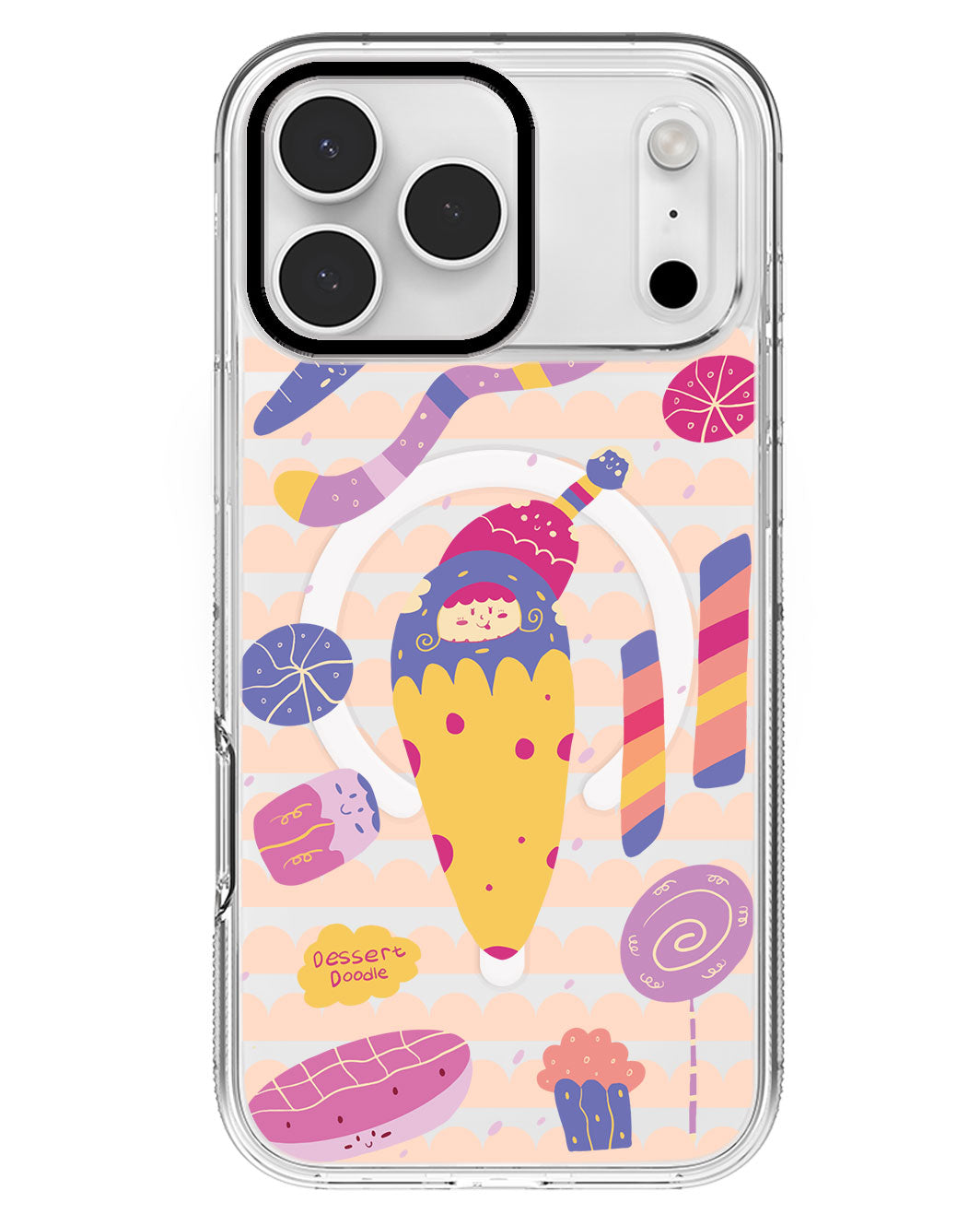 iPhone Rearguard MagSwap - Dessert Doodle
