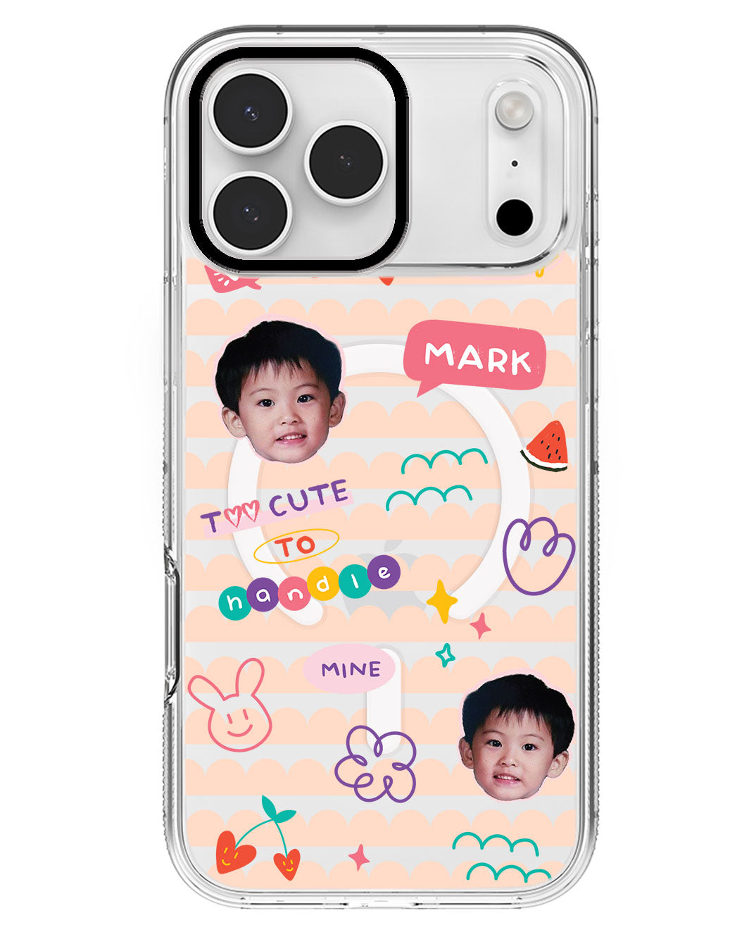 iPhone Rearguard MagSwap - Face Grid