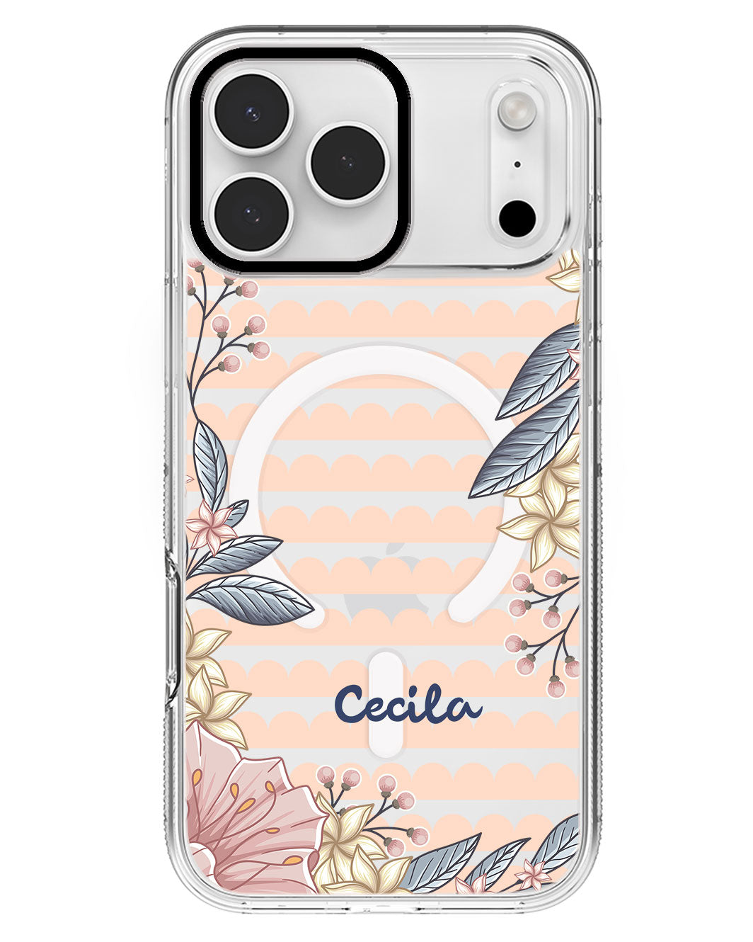 iPhone Rearguard MagSwap - Pink Florals