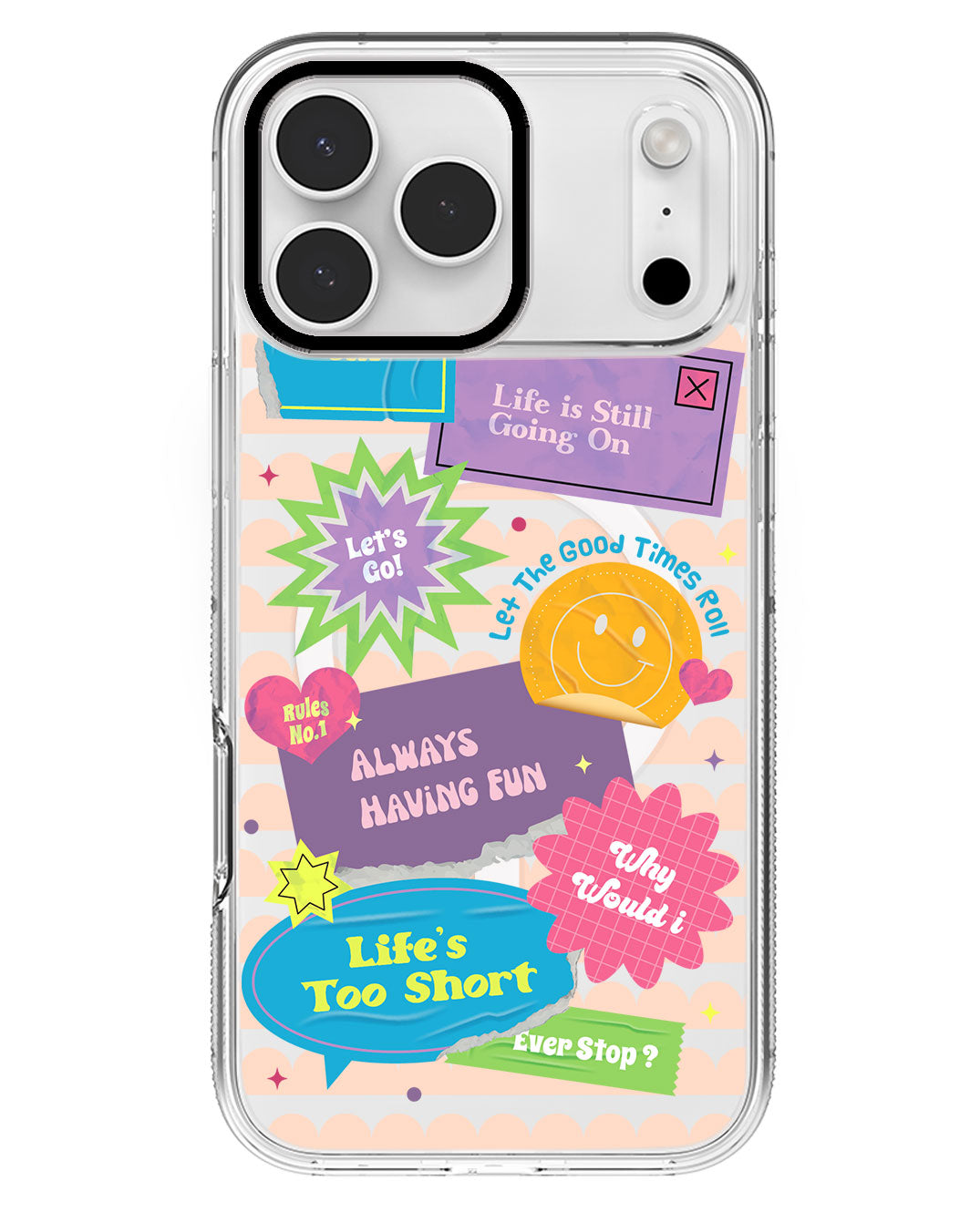 iPhone Rearguard MagSwap - Life's Too Short