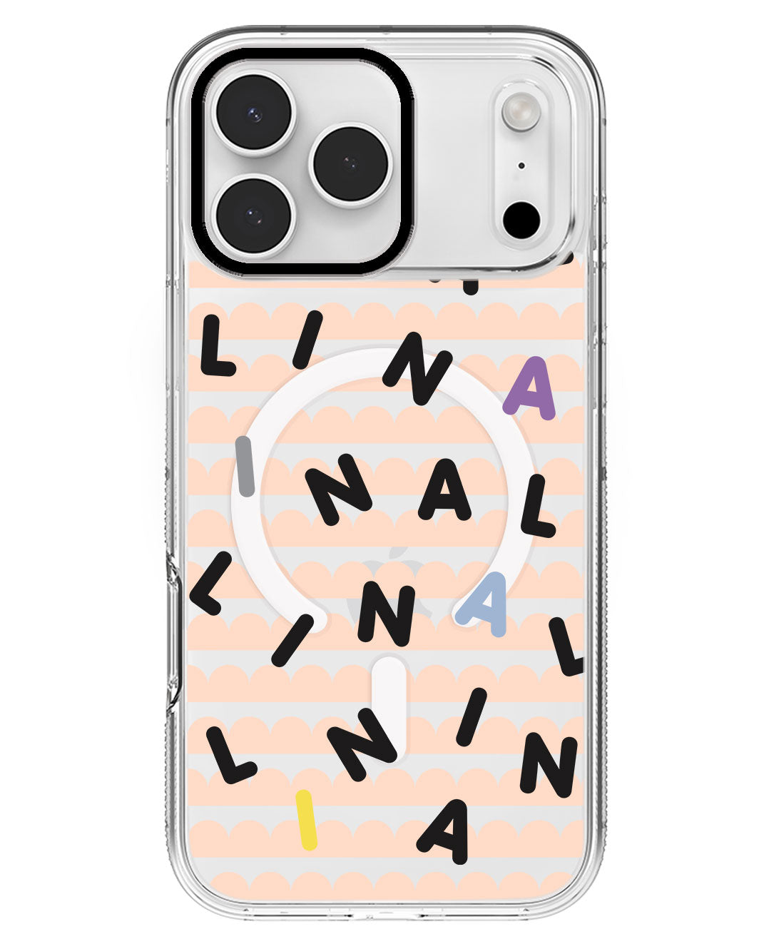 iPhone Rearguard MagSwap - CUSTOM MONOGRAM 2.0 Black