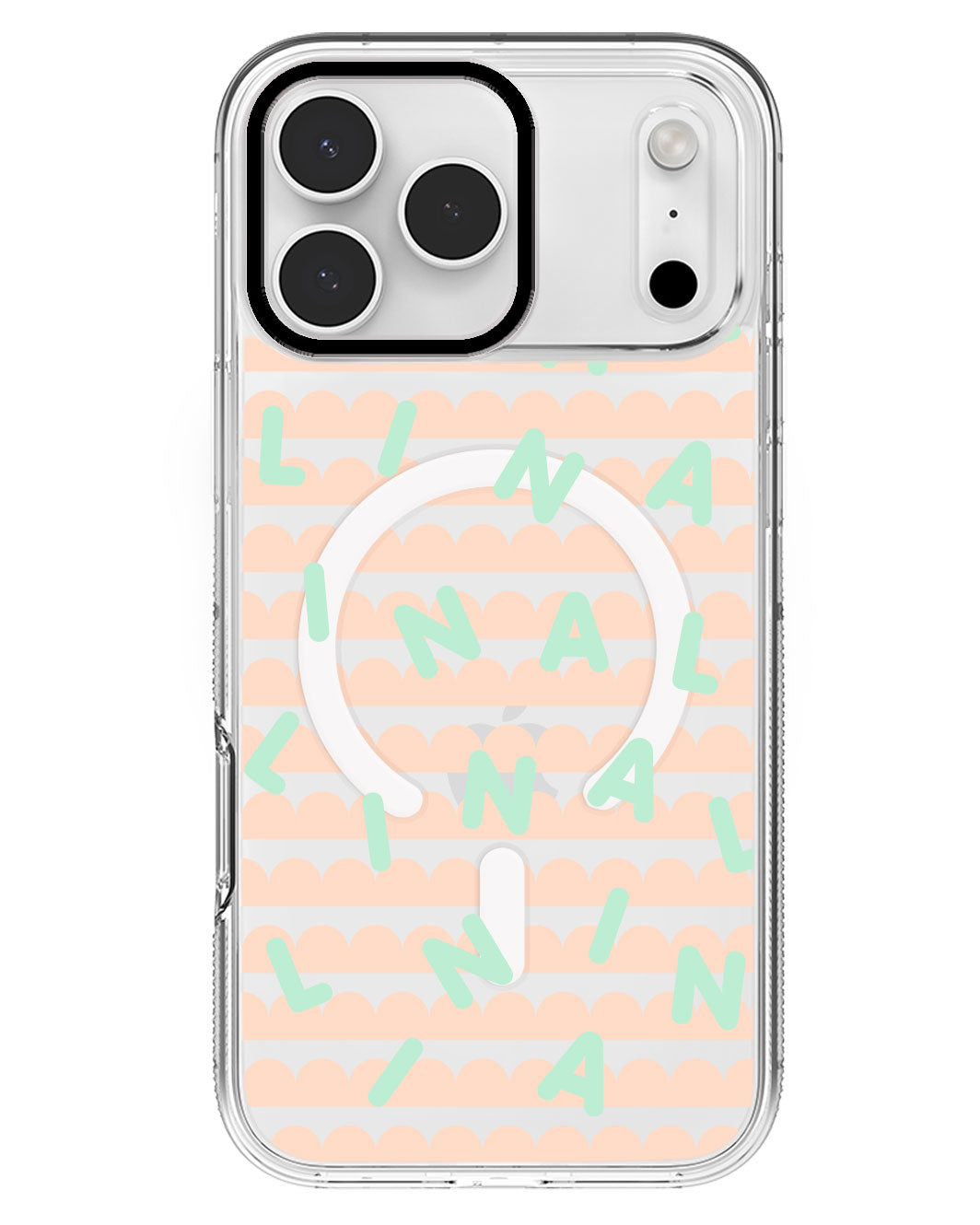 iPhone Rearguard MagSwap - CUSTOM MONOGRAM 2.0 Tosca