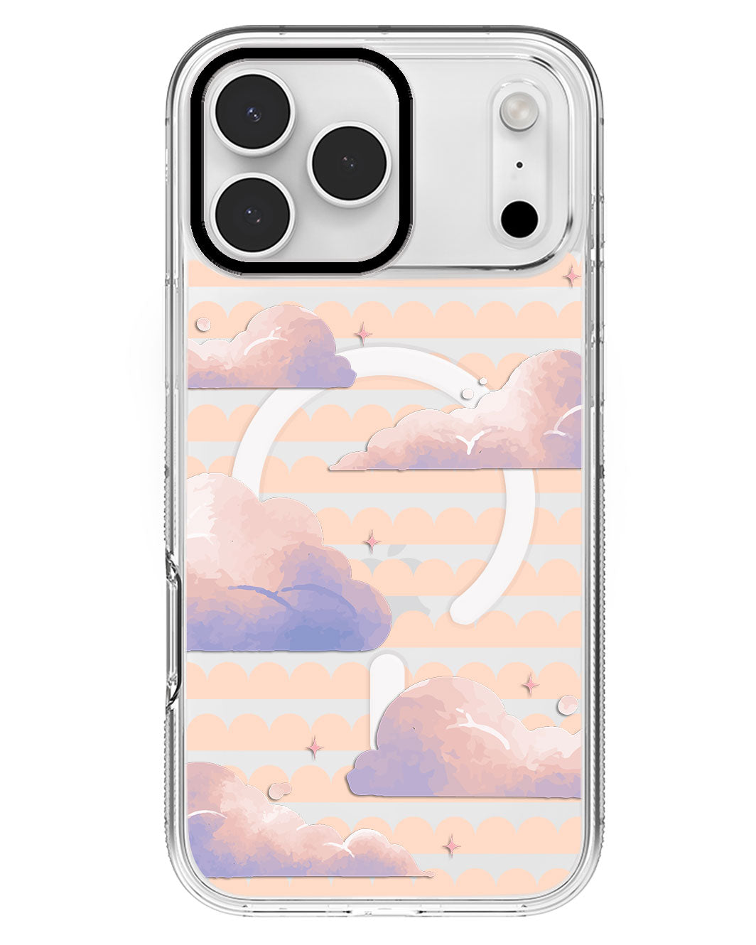 iPhone Rearguard MagSwap - Pastel Clouds