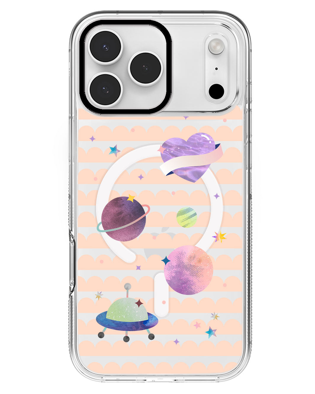 iPhone Rearguard MagSwap - Pink Planet