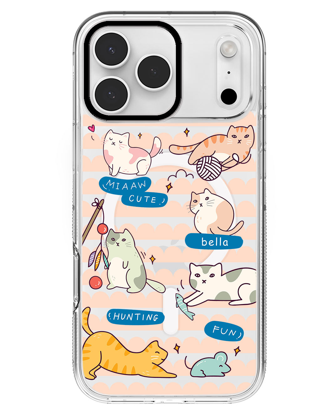 iPhone Rearguard MagSwap - Playful Cat 2.0
