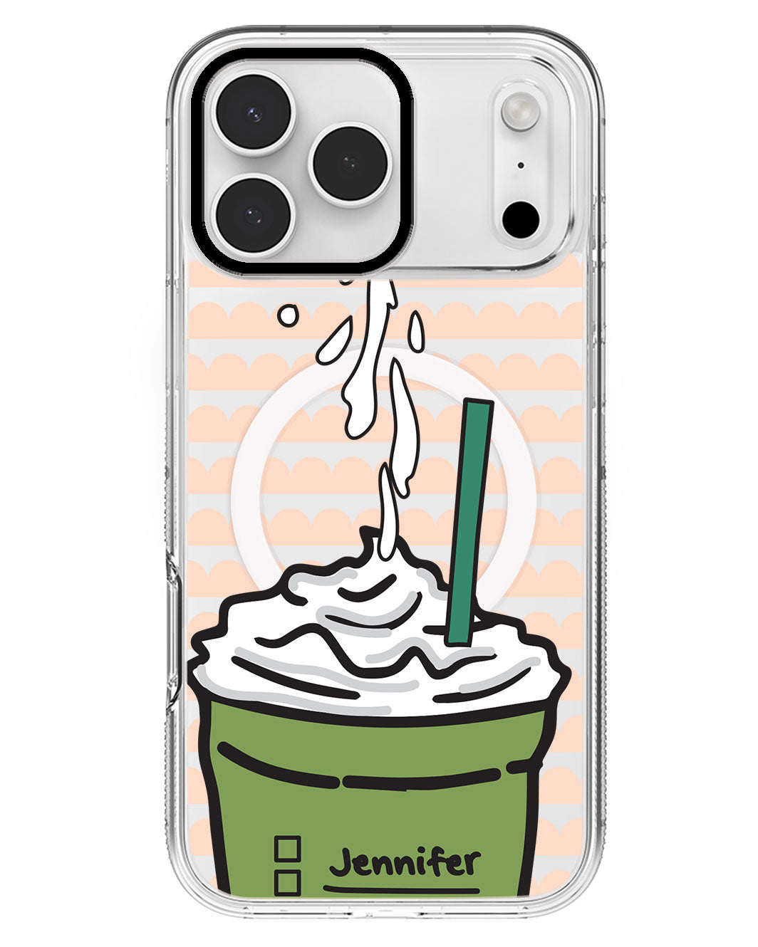 iPhone Rearguard MagSwap - Matcha Frappe