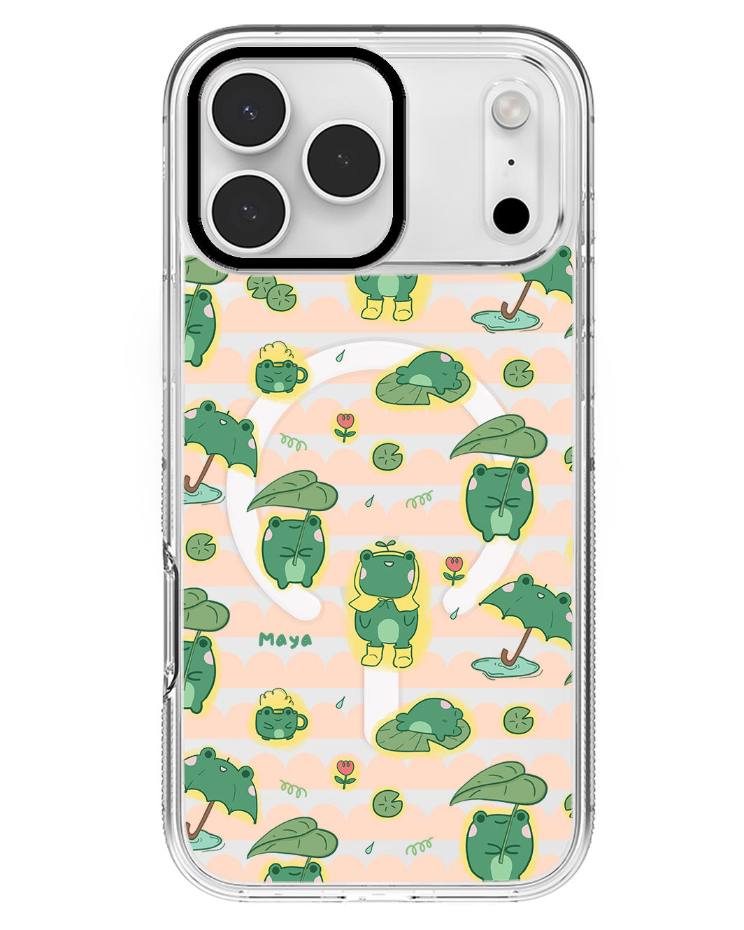 iPhone Rearguard MagSwap - Happy Rain
