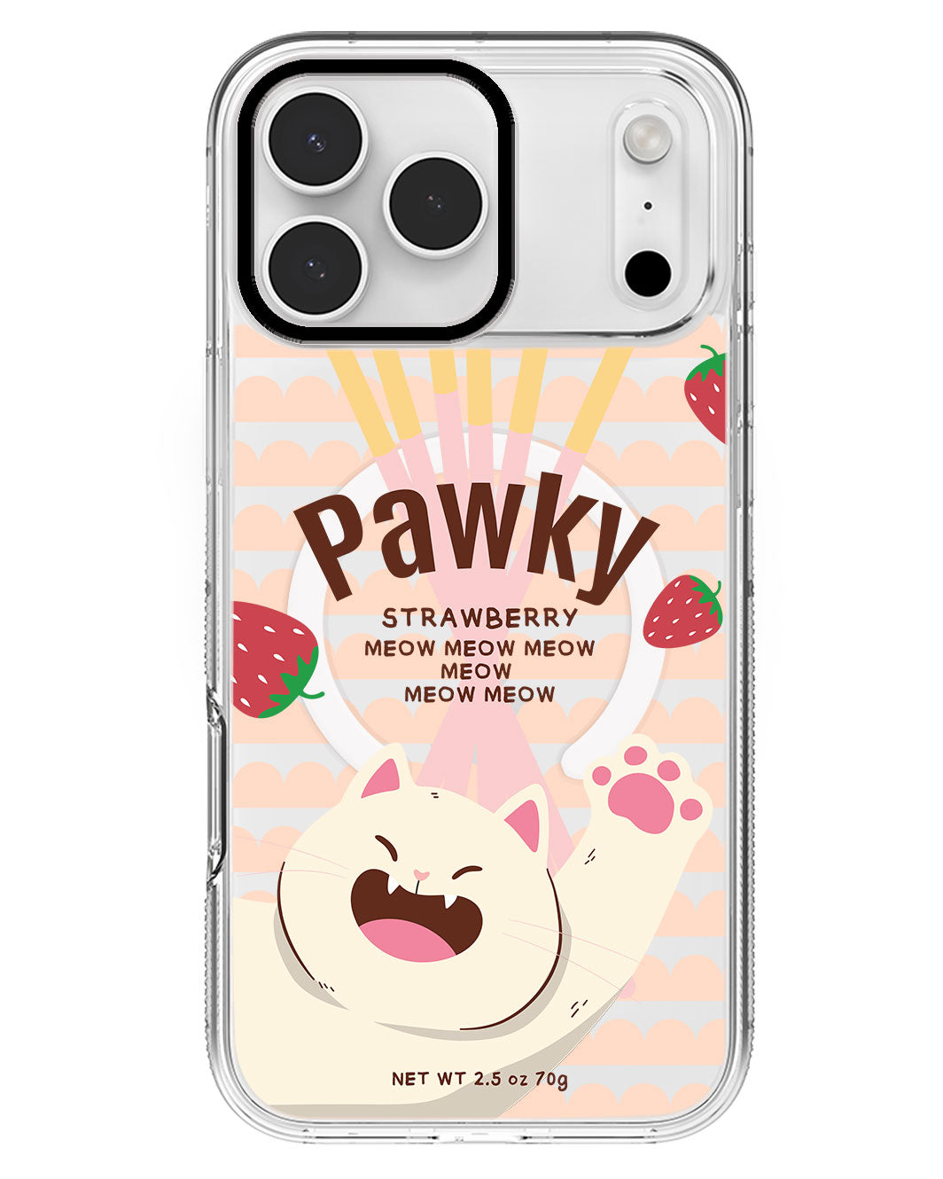 iPhone Rearguard MagSwap - Pawky Cat