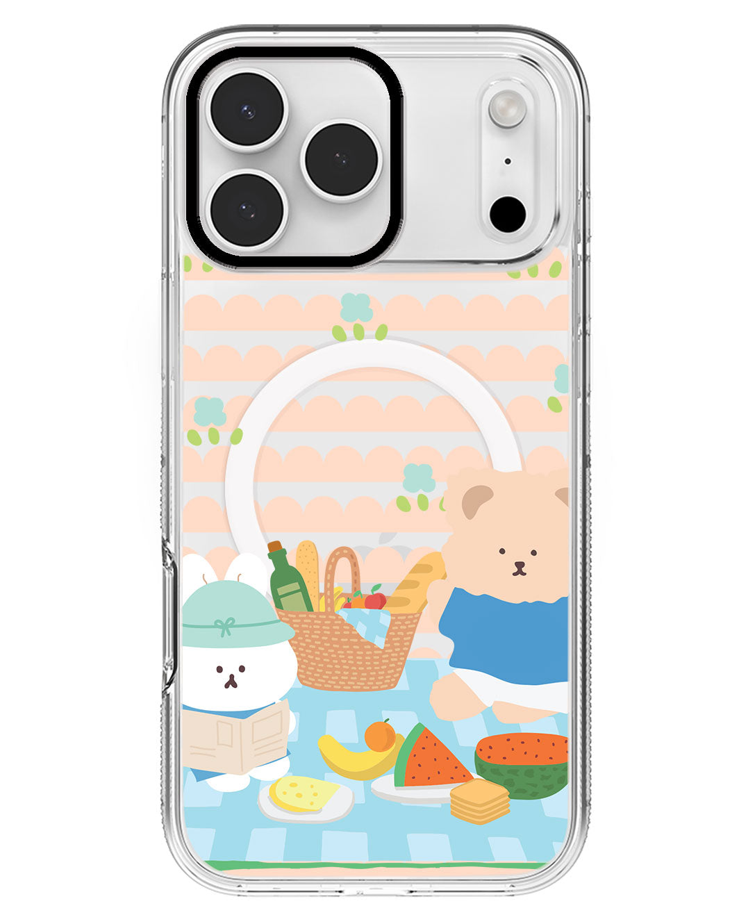 iPhone Rearguard MagSwap - Picnic Bear Blue