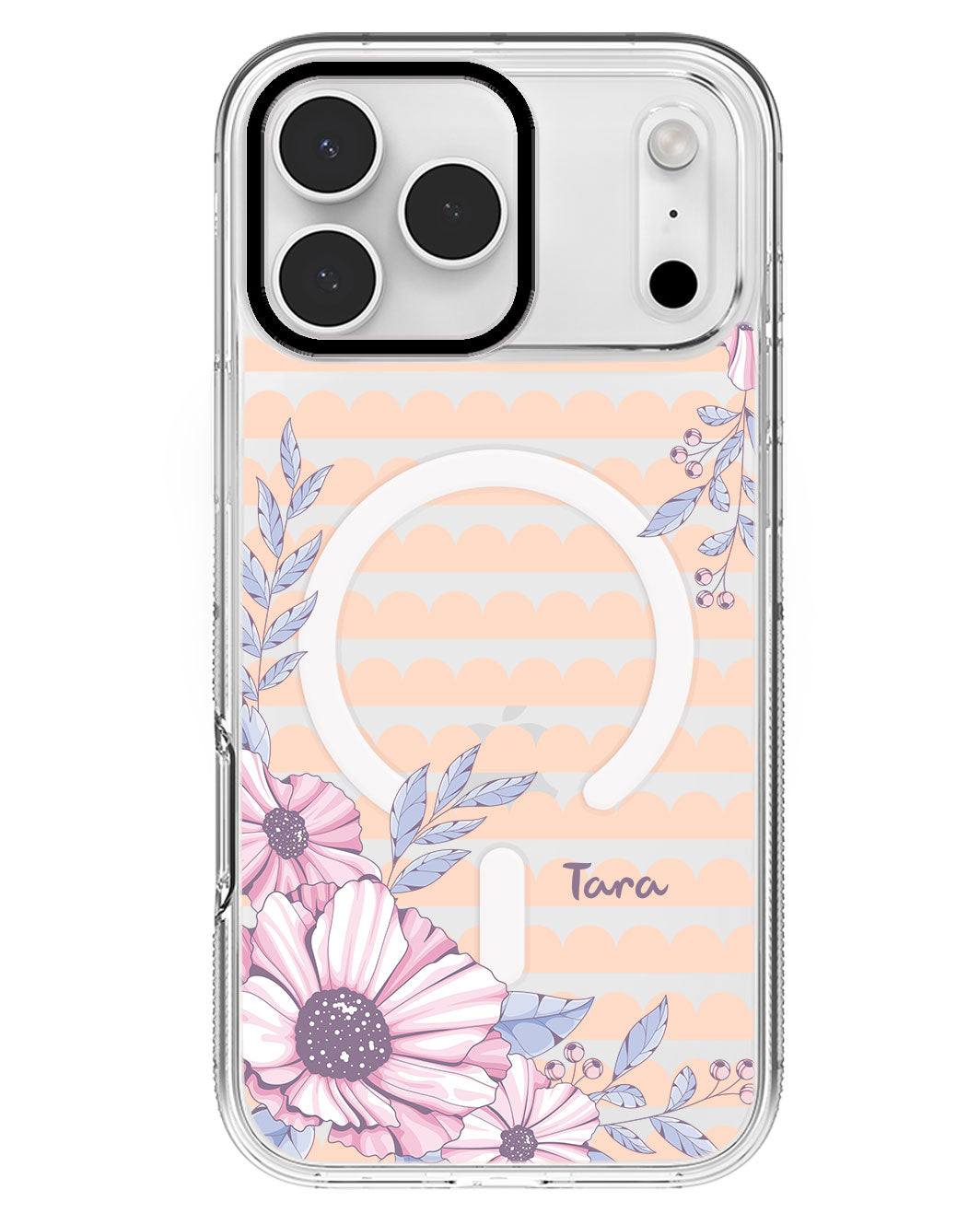 iPhone Rearguard MagSwap - Pink Blossom