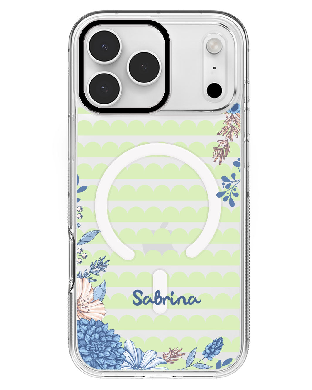 iPhone Rearguard MagSwap - Blue Florals