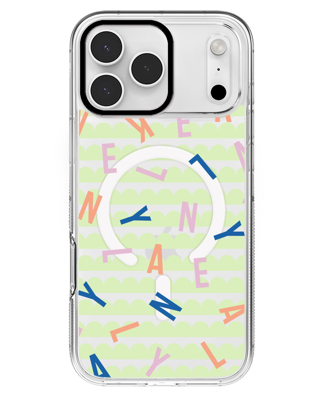 iPhone Rearguard MagSwap - CUSTOM MONOGRAM 1.0 Rainbow