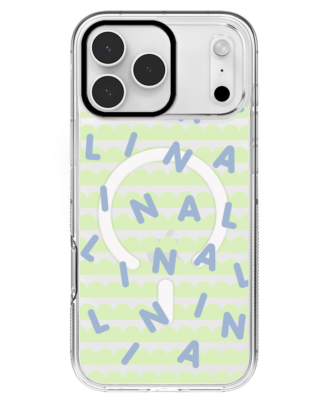 iPhone Rearguard MagSwap - CUSTOM MONOGRAM 2.0 Blue